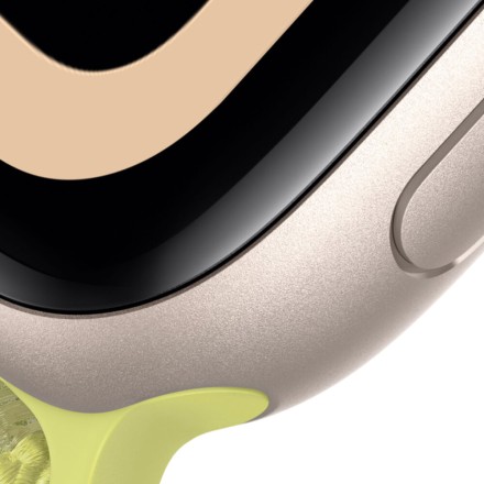 Часы Apple Watch SE 3, 44 mm, Sport Loop (сияющая звезда/желтый)