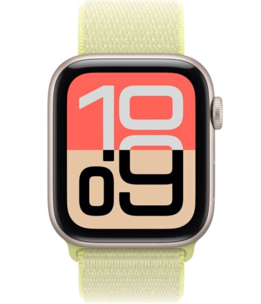 Часы Apple Watch SE 3, 44 mm, Sport Loop (сияющая звезда/желтый)