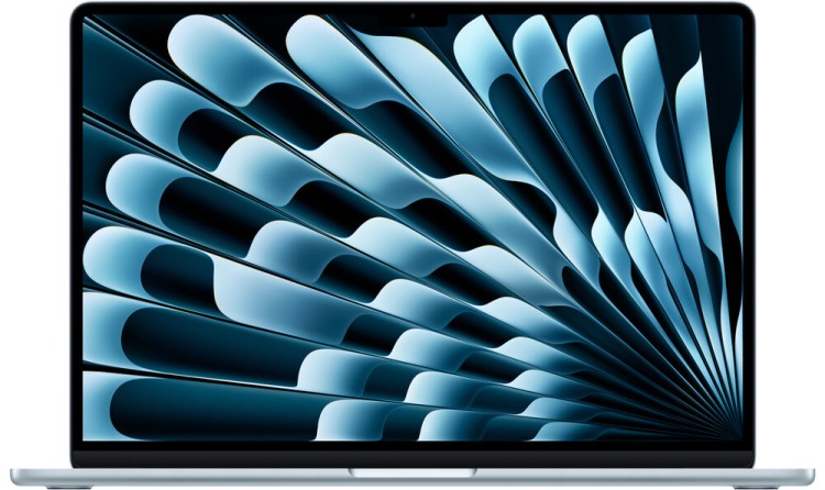 Ноутбук Apple MacBook Air 15" M4 10c CPU, 10c GPU 16/256GB Sky Blue (2025)