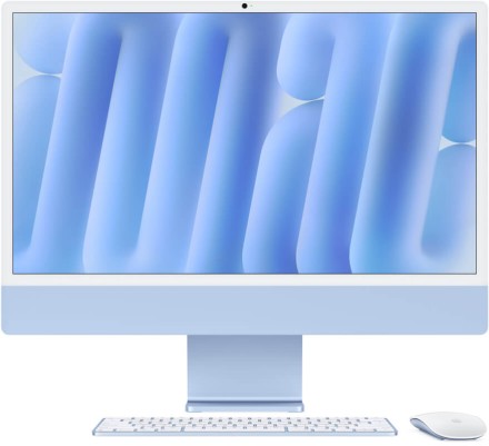 Моноблок Apple iMac 24" Retina 4,5K (M4 10C CPU, 10C GPU) 16/256GB SSD, синий