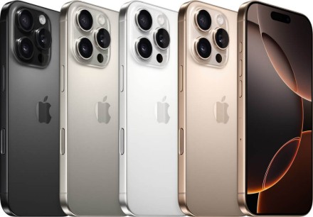 Смартфон Apple iPhone 16 Pro Max 256GB натуральный титан