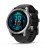 Часы Garmin Fenix E AMOLED, 47 mm (Stainless Steel/Black Silicone Band)
