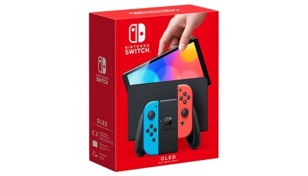 Игровая приставка Nintendo Switch OLED Model 64Gb Neon Blue/Neon Red