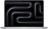 Ноутбук Apple MacBook Pro 14" M4 10c CPU, 10c GPU, 24/1TB серебристый (2024)