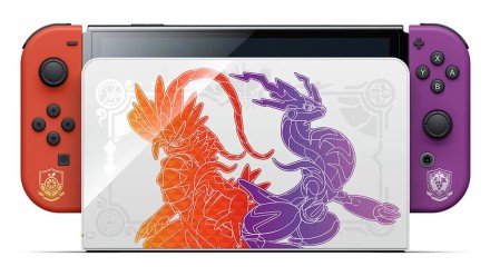 Игровая приставка Nintendo Switch OLED Model 64Gb Pokemon Scarlet &amp; Violet Edition