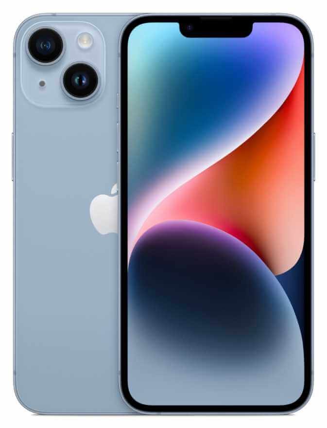 Apple iPhone 14 Plus 128GB голубой (e-sim)