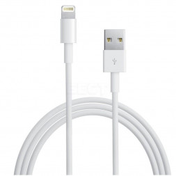 Кабель Apple Lightning - USB 2м (белый)