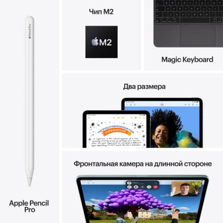 Планшет Apple iPad Air 11" 128Gb (2024) Wi-Fi синий
