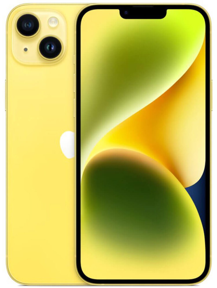 Смартфон Apple iPhone 14 Plus 256GB желтый (e-sim)